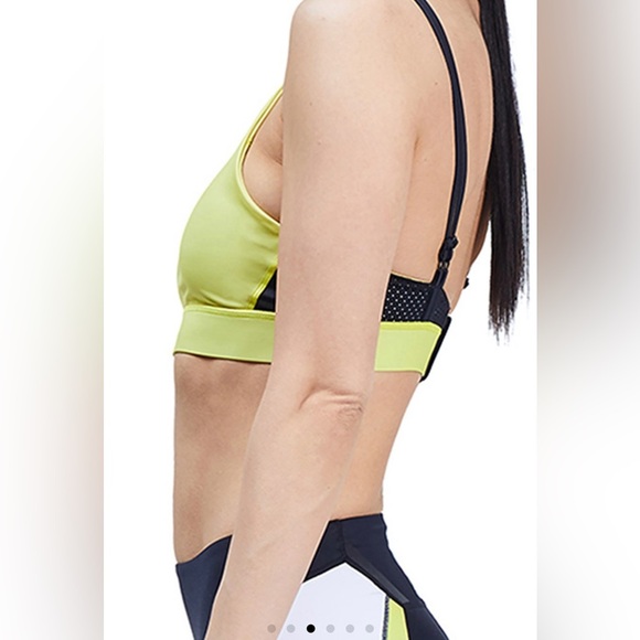 NWT Urban Savage Mccarren Sports Bra in Citrus & Black Size M - Picture 2 of 8